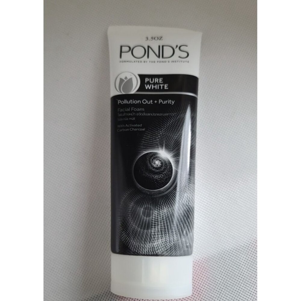 Ponds Pure White Anti Pollution Foam Face Wash 3.5 oz/100 g (pack of 2) NEW - Picture 2 of 7